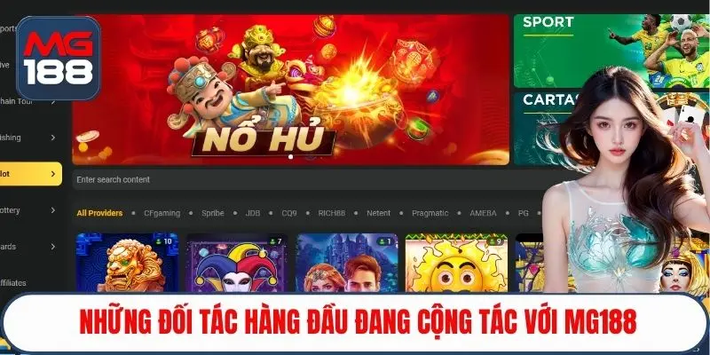 Những đối tác hàng đầu đang cộng tác với MG188